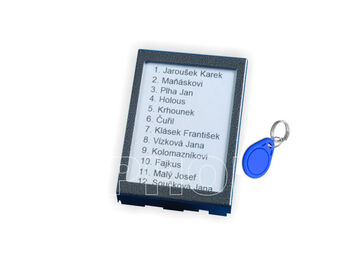 Jmenovky 6N ACC s přístupovým systéme RFID